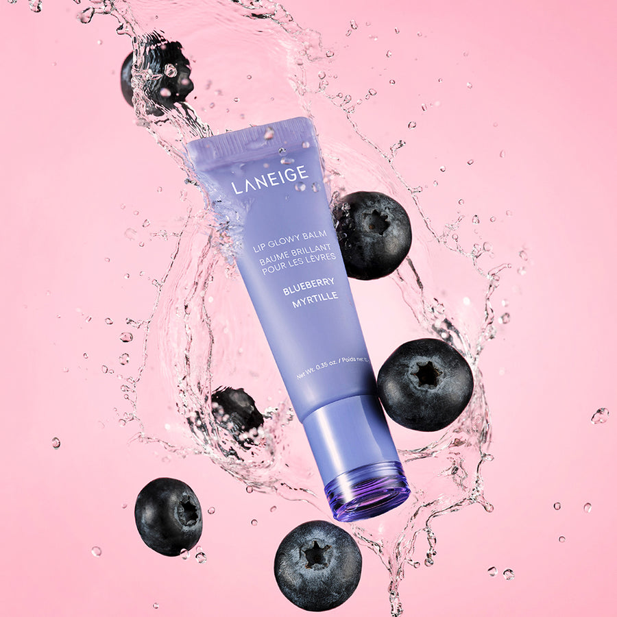 Son Laneige Lip Glowy Balm #Blueberry - Blue Tint - Kallos Vietnam