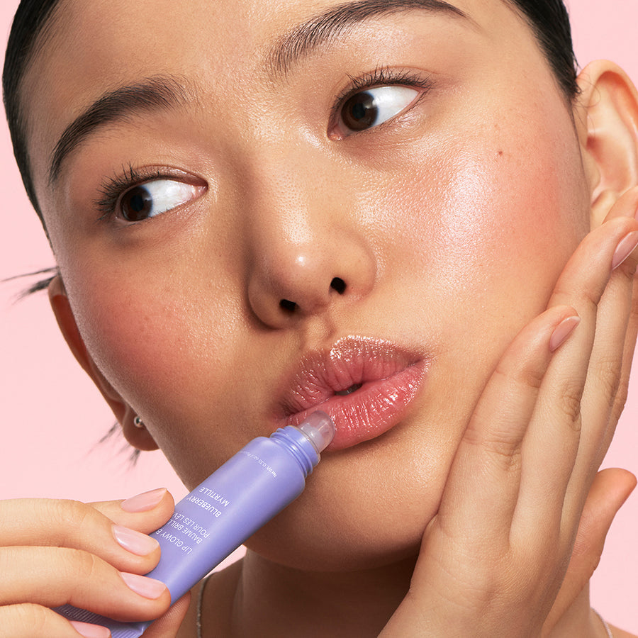 Son Laneige Lip Glowy Balm #Blueberry - Blue Tint - Kallos Vietnam