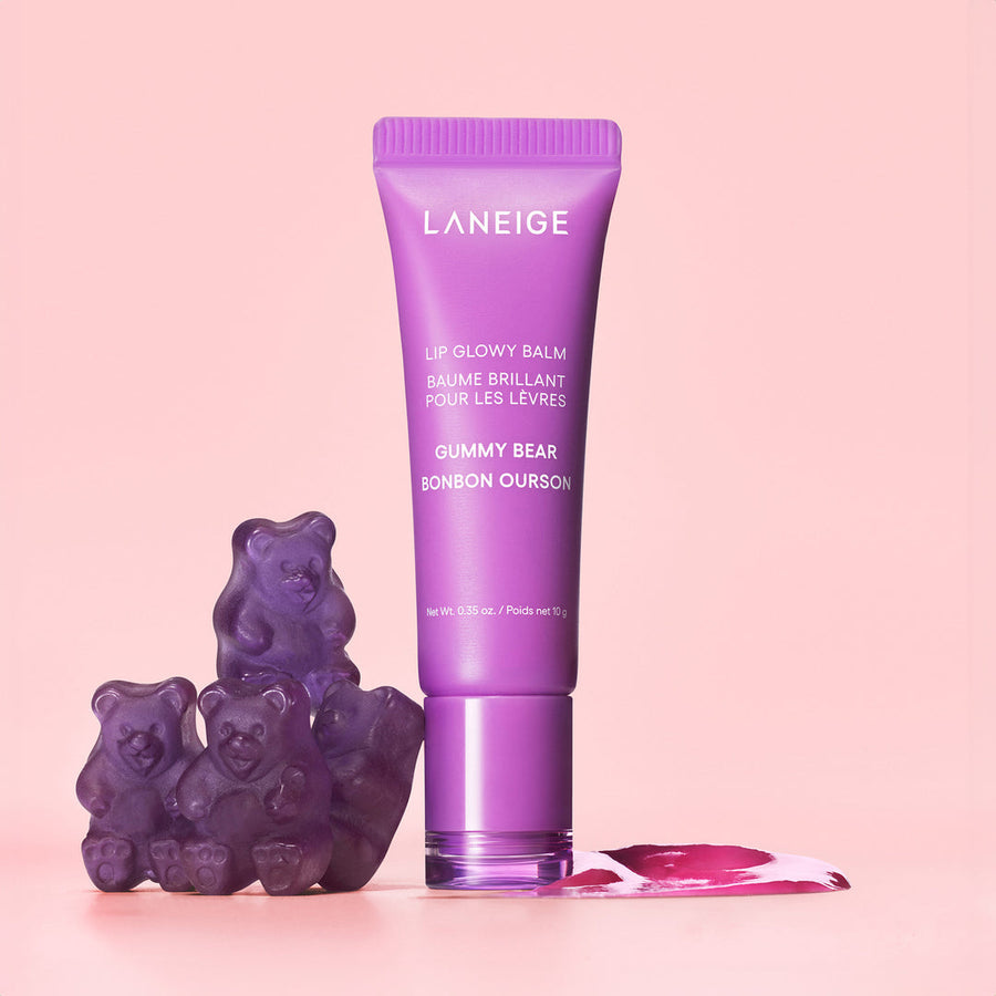Son Laneige Lip Glowy Balm #Gummy Bear - Lavender Tint - Kallos Vietnam