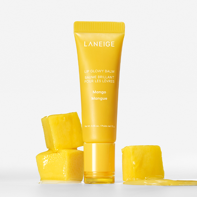 Son Laneige Lip Glowy Balm #Mango - Yellow Tint - Kallos Vietnam