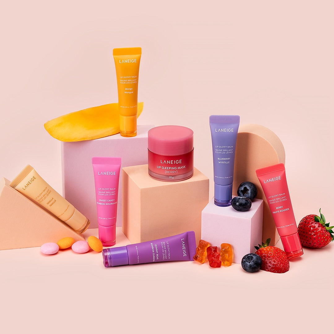 Son Laneige Lip Glowy Balm #Mango - Yellow Tint - Kallos Vietnam