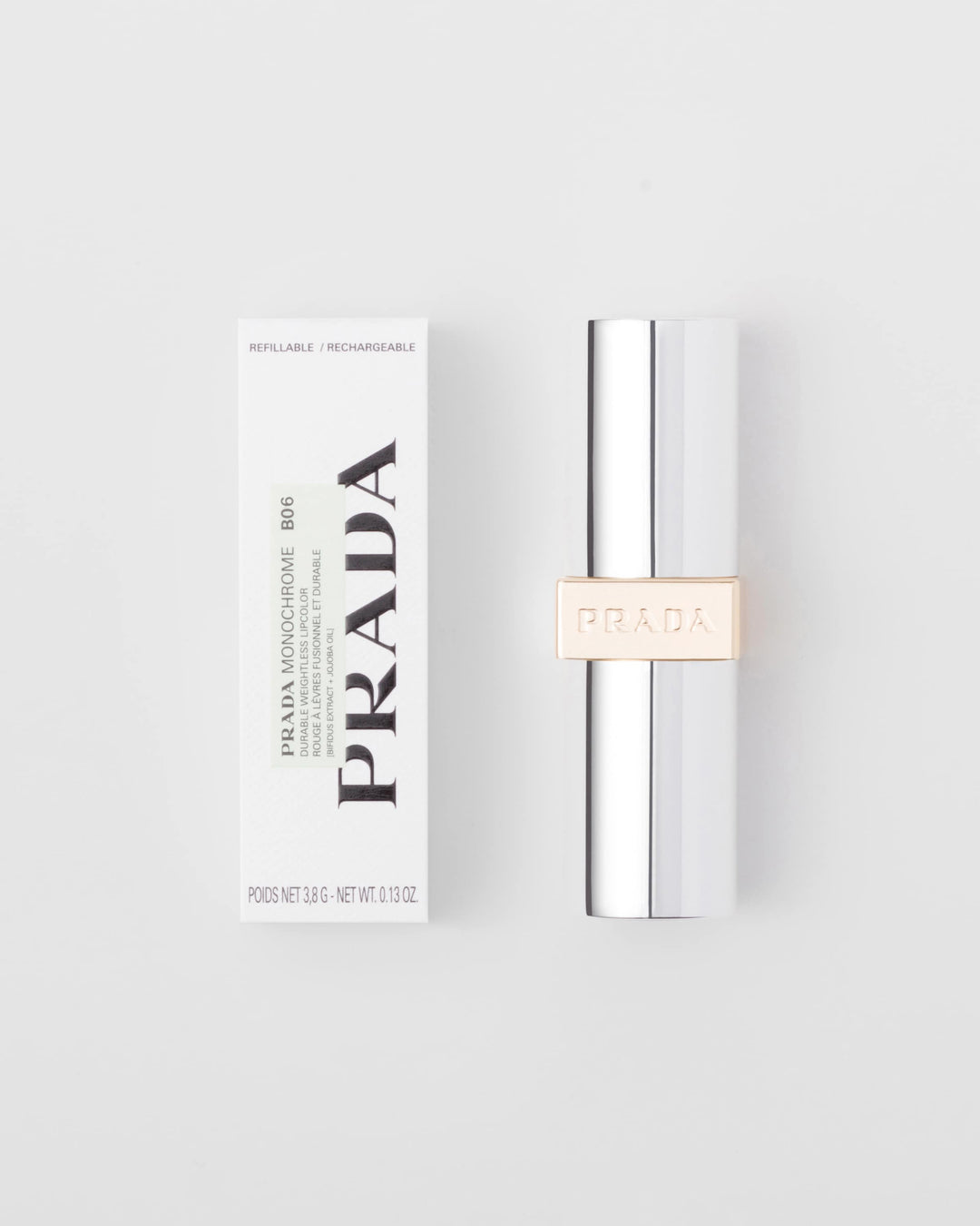 Son PRADA Monochrome Hyper Matte Lipstick #B06 Dragon - Kallos Vietnam
