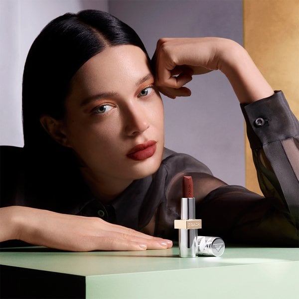 Son PRADA Monochrome Hyper Matte Lipstick Holiday #B03 Mahogany