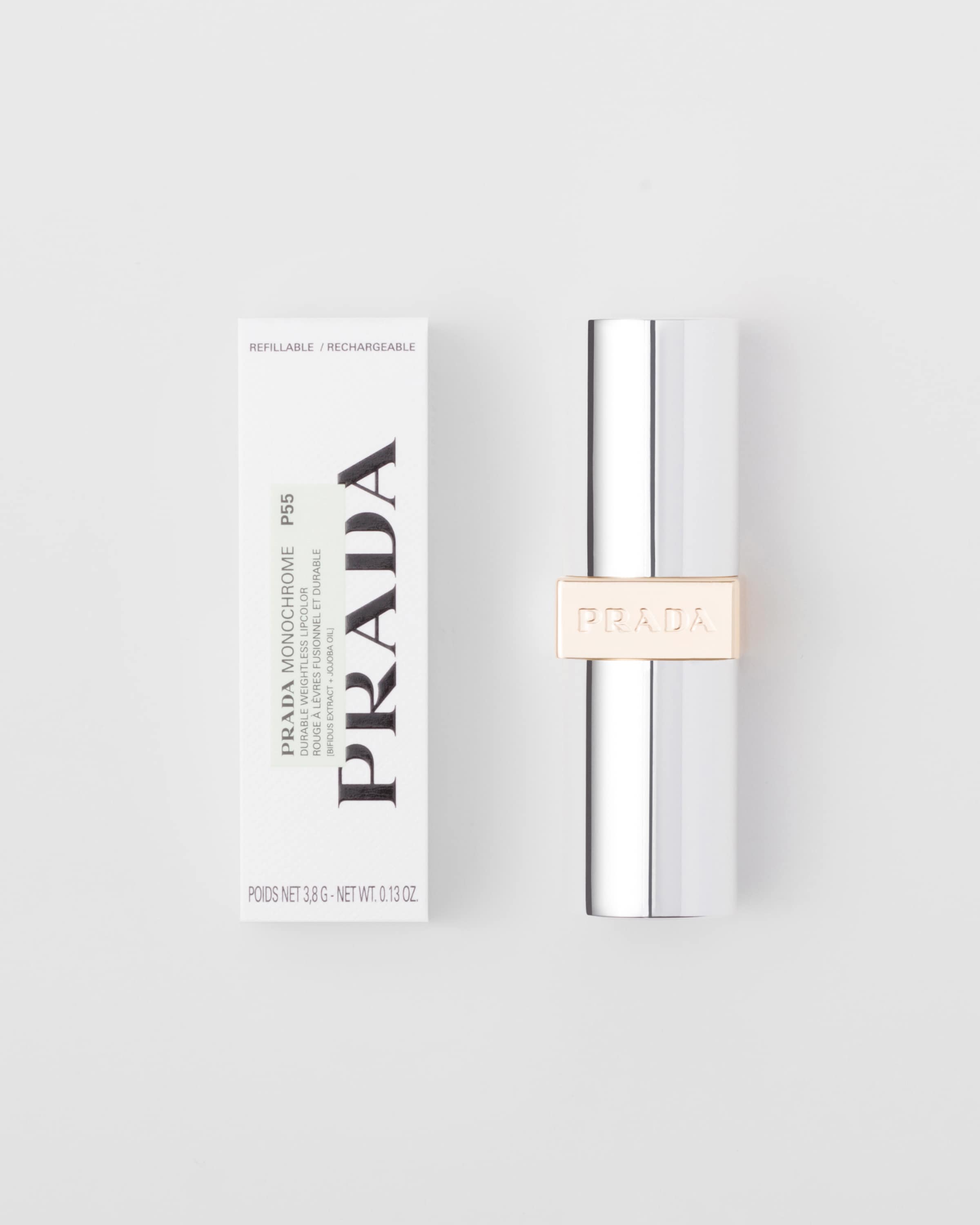 Son PRADA Monochrome Hyper Matte Lipstick #P55 - Fuschia - Kallos Vietnam
