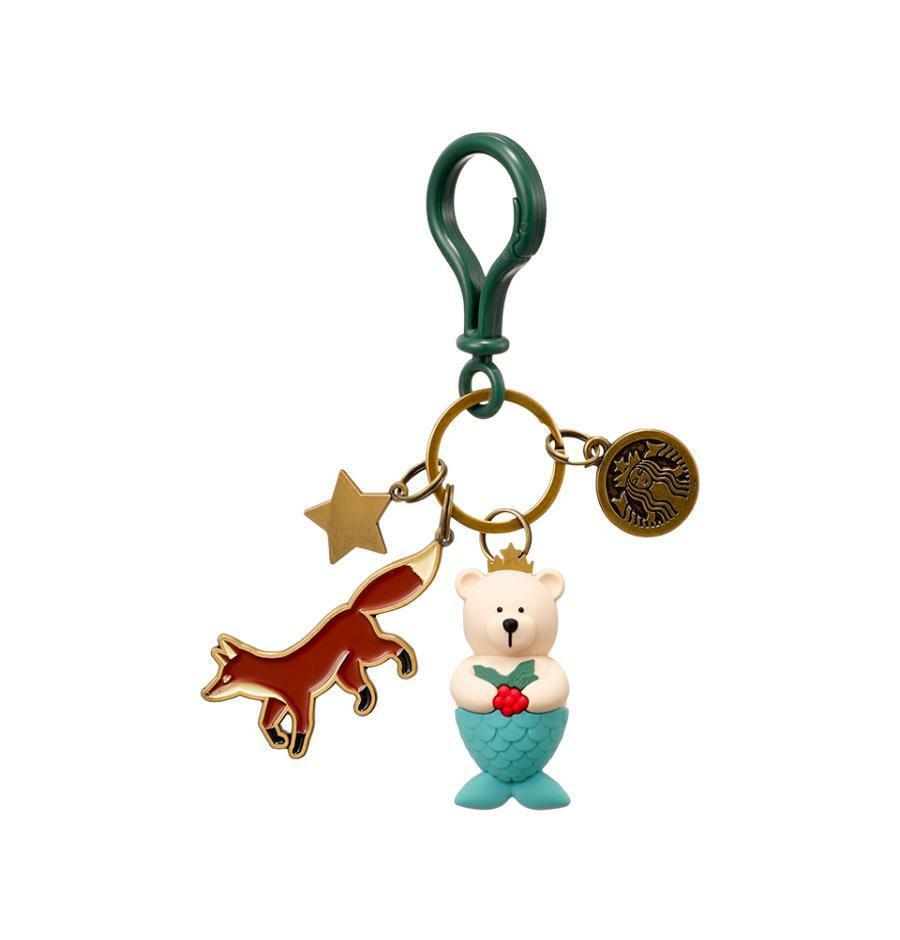 Móc Khoá Starbucks Anniversary Bearista Keychain