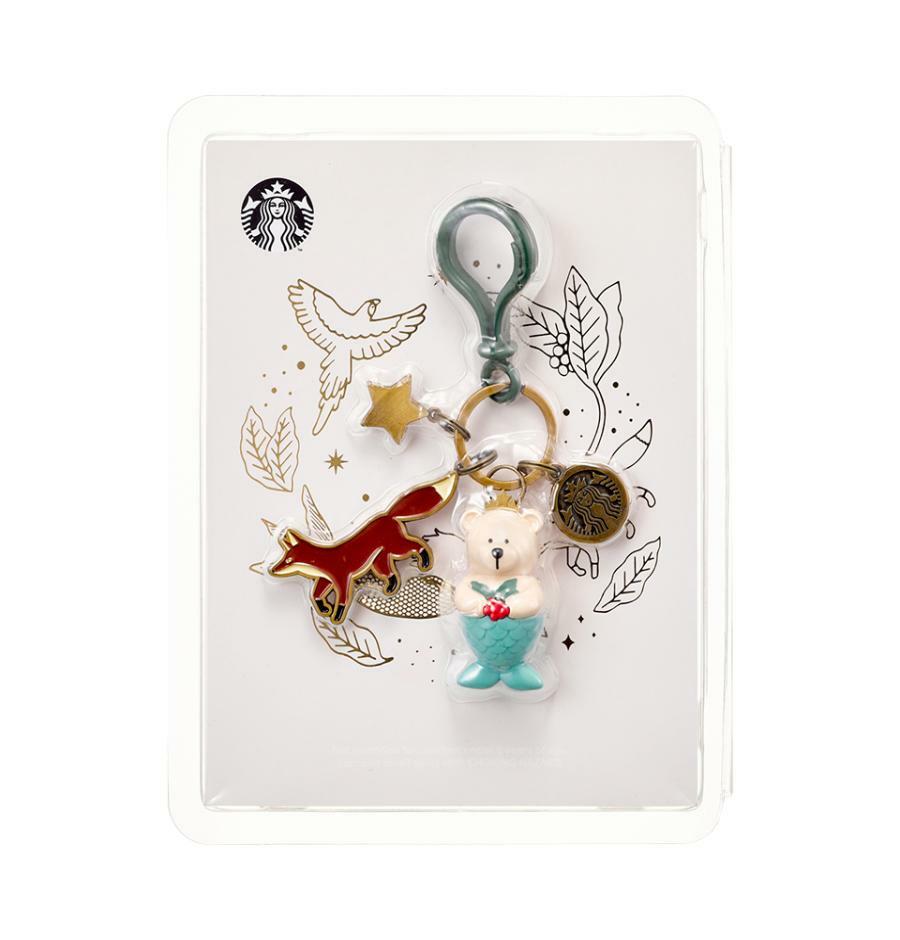 Móc Khoá Starbucks Anniversary Bearista Keychain