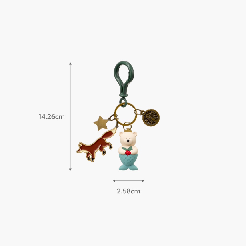 Móc Khoá Starbucks Anniversary Bearista Keychain - Kallos Vietnam