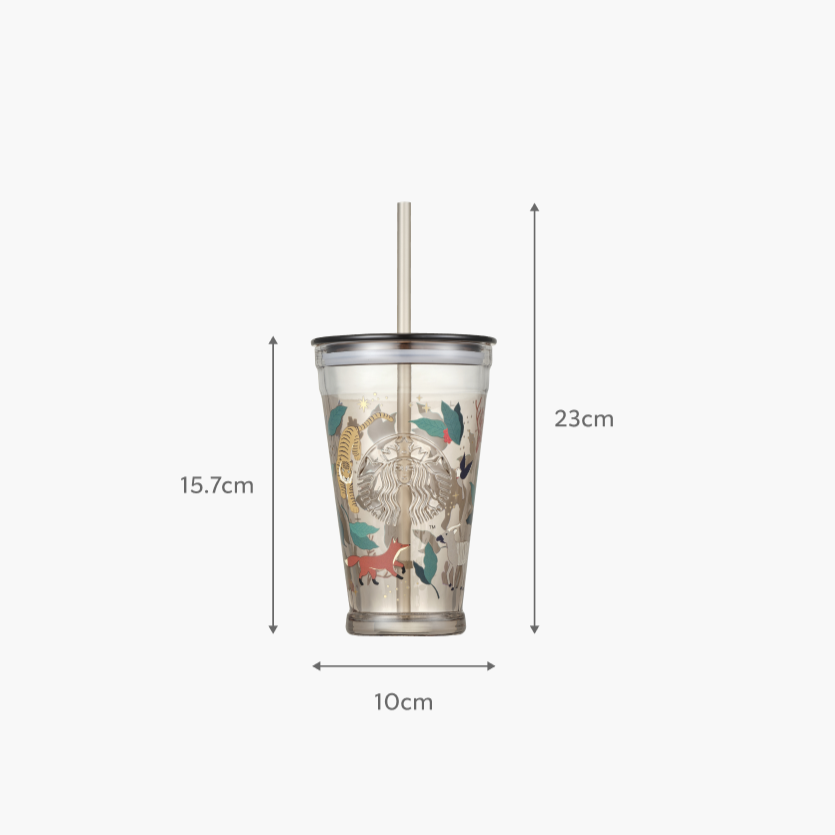 Ly Starbucks Anniversary Guardian Glass Cold Cup