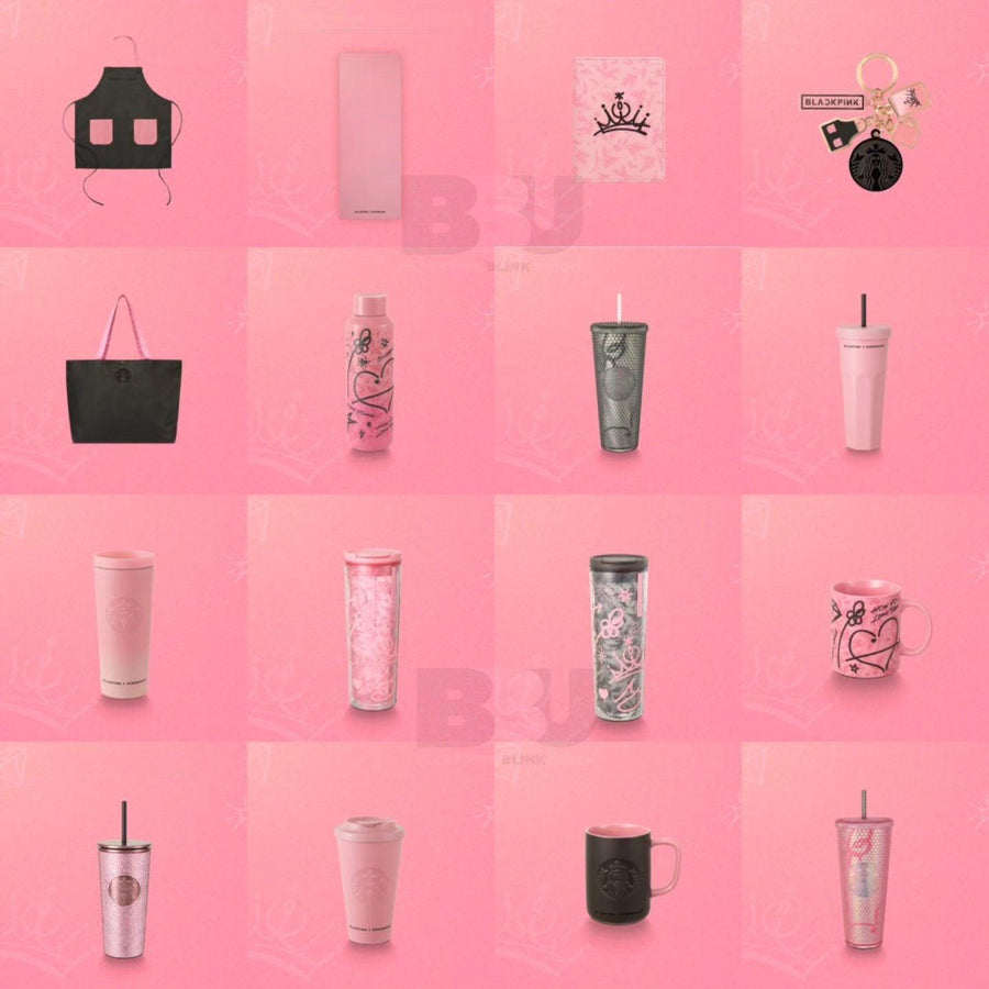 Bình Nước Starbucks BLACKPINK Water Bottle - Kallos Vietnam