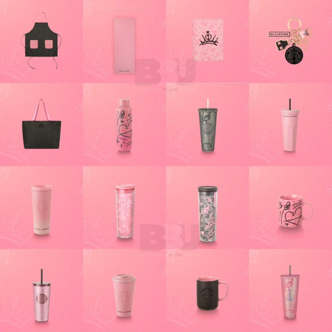 Ly Starbucks BLACKPINK Pink Tumbler - Kallos Vietnam