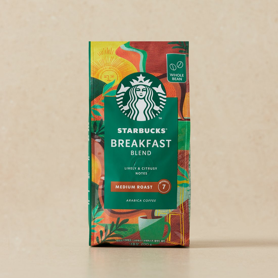 Cà Phê Starbucks Breakfast Blend Whole Bean - Kallos Vietnam