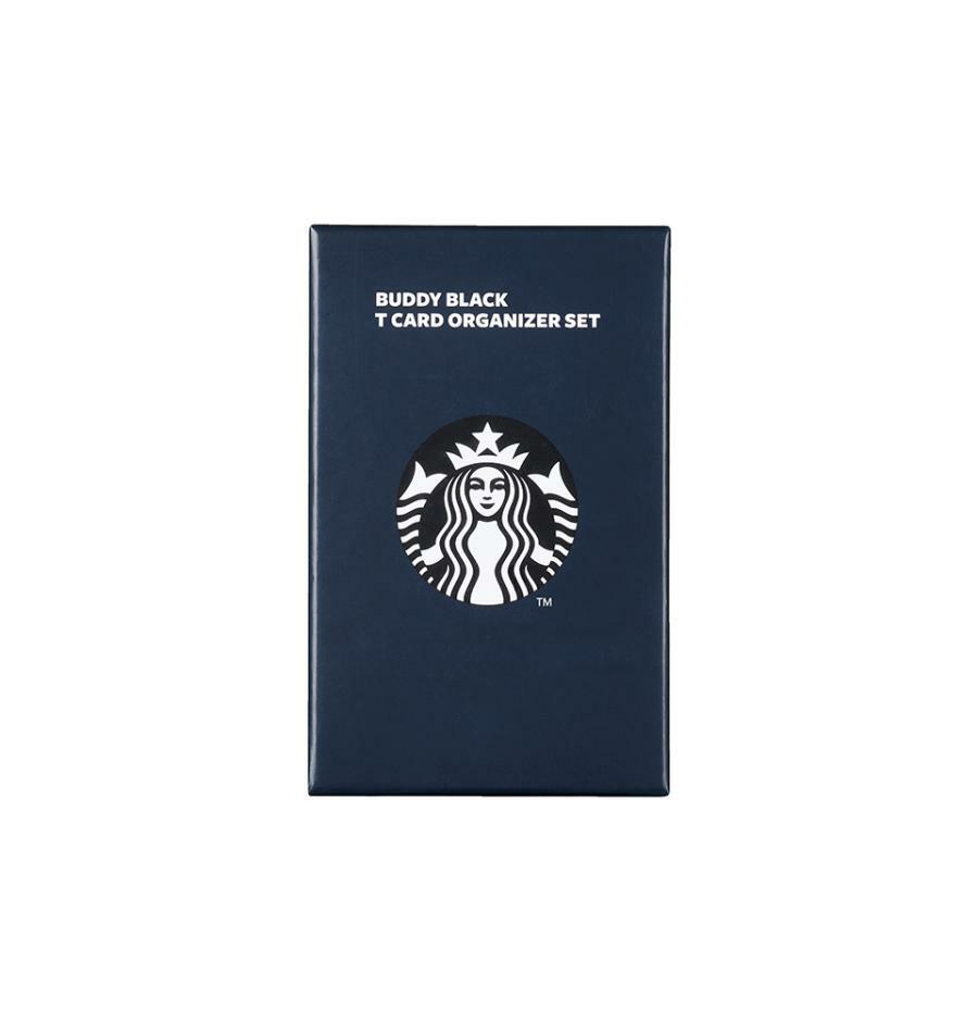 Bộ Tee Starbucks Buddy Black T Card Organizer Set