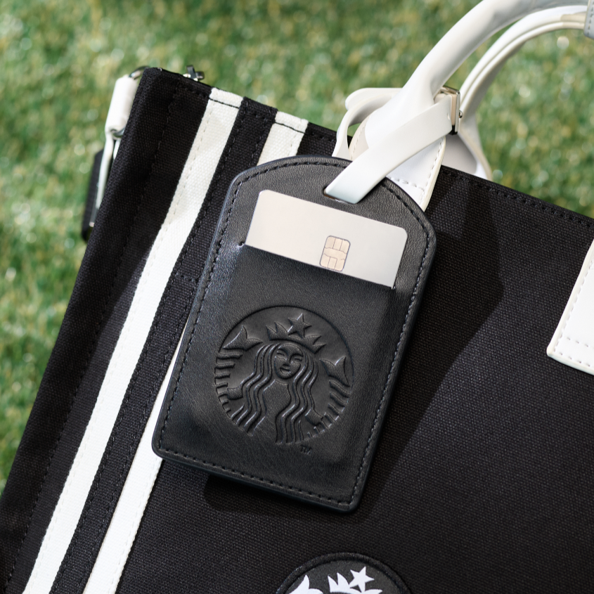 Bộ Tee Starbucks Buddy Black T Card Organizer Set