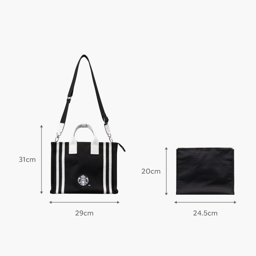 Túi Starbucks Buddy Black Tote Bag