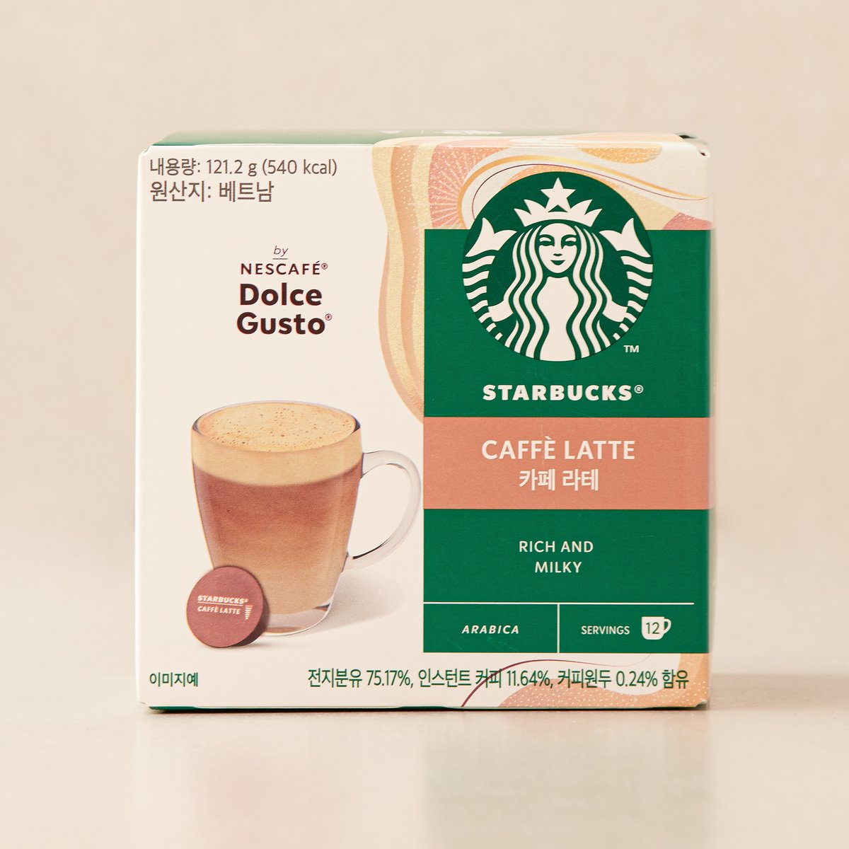 Cà Phê Starbucks Caffe Latte Dolce Gusto