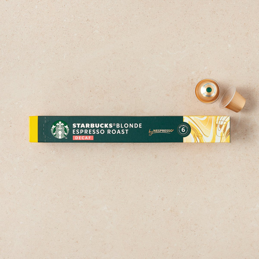 Cà Phê Starbucks Decaf Blonde Espresso Roast Nespresso Capsule