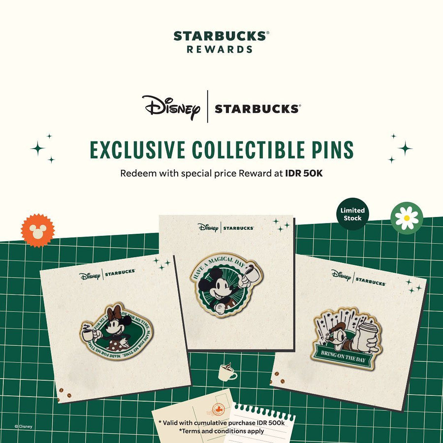 Bộ Trang Trí Starbucks Disney Autumn Together Ornament Set - Kallos Vietnam