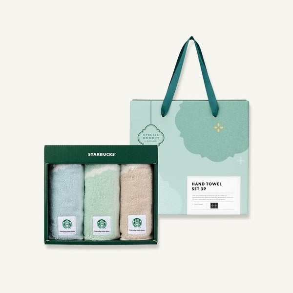 Bộ Khăn Tay Starbucks Hand Towel Set