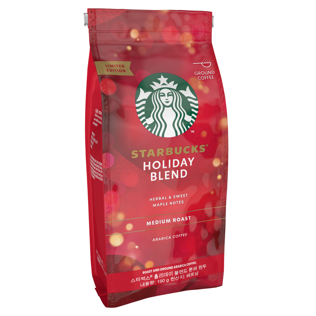 Cà Phê Starbucks Holiday Blend Ground Coffee