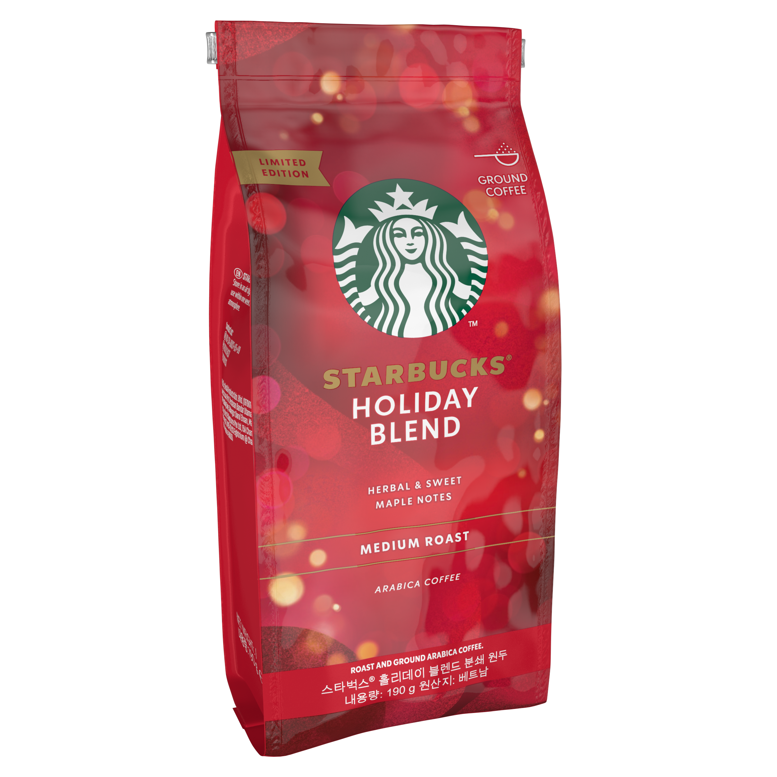 Cà Phê Starbucks Holiday Blend Ground Coffee - Kallos Vietnam
