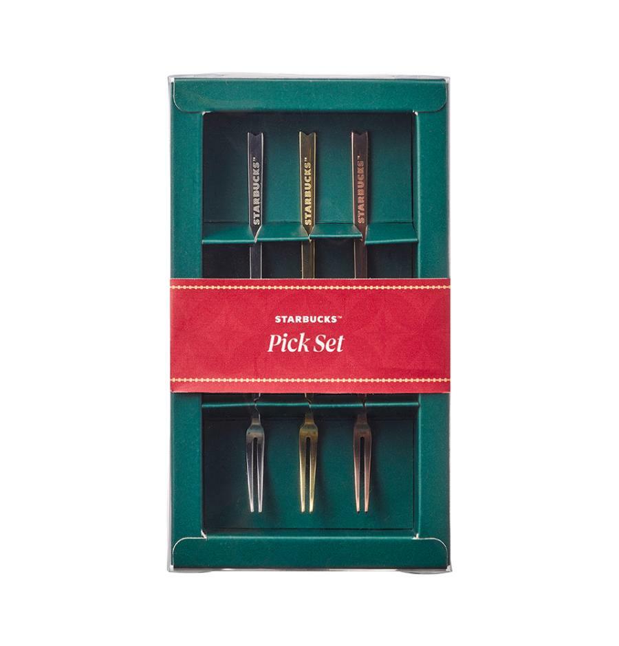 Bộ Nĩa Xiên Starbucks Holiday Magical Pick Set - Kallos Vietnam