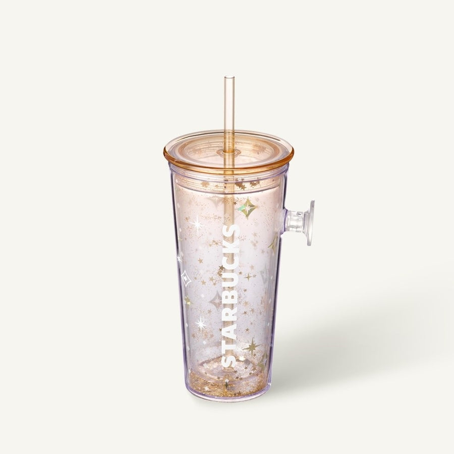 Ly Starbucks Holiday Magical Pop Handle Cold Cup - Kallos Vietnam