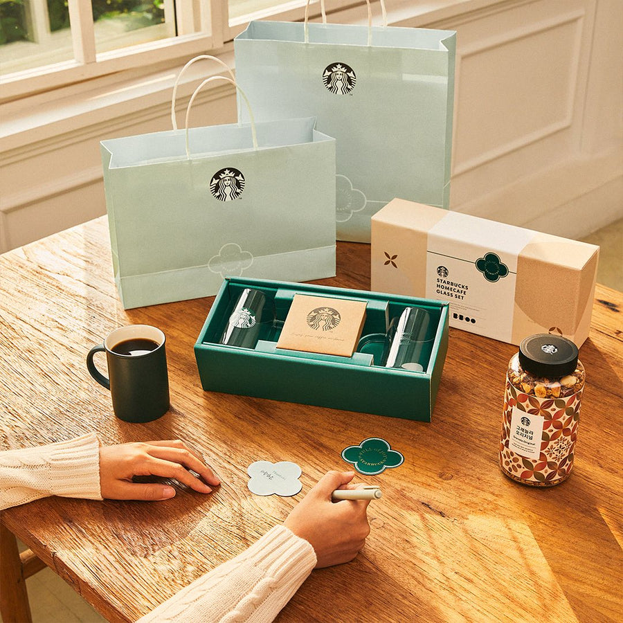 Bộ Ly Starbucks Home Cafe Glass Set - Kallos Vietnam