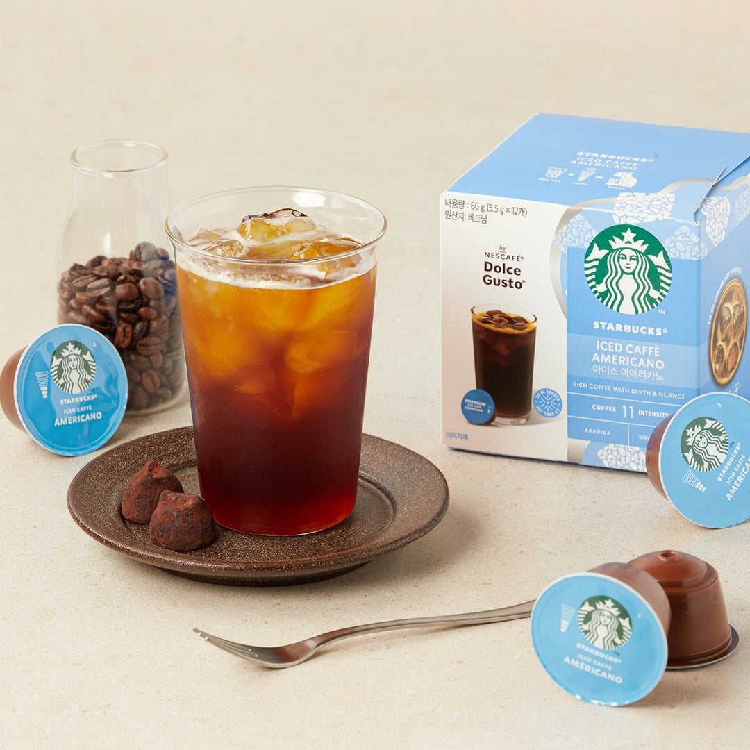 Cà Phê Starbucks Iced Cafe Americano Dolce Gusto