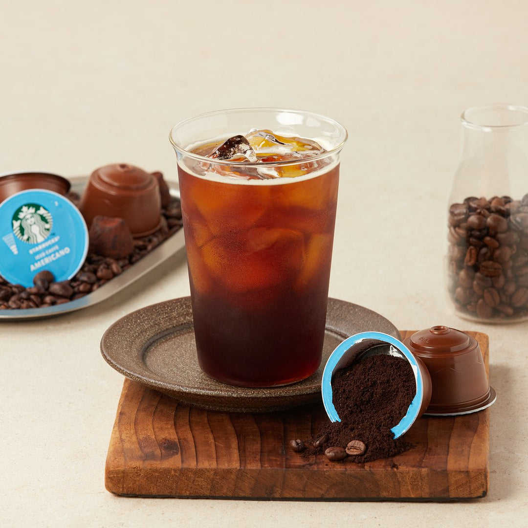 Cà Phê Starbucks Iced Cafe Americano Dolce Gusto