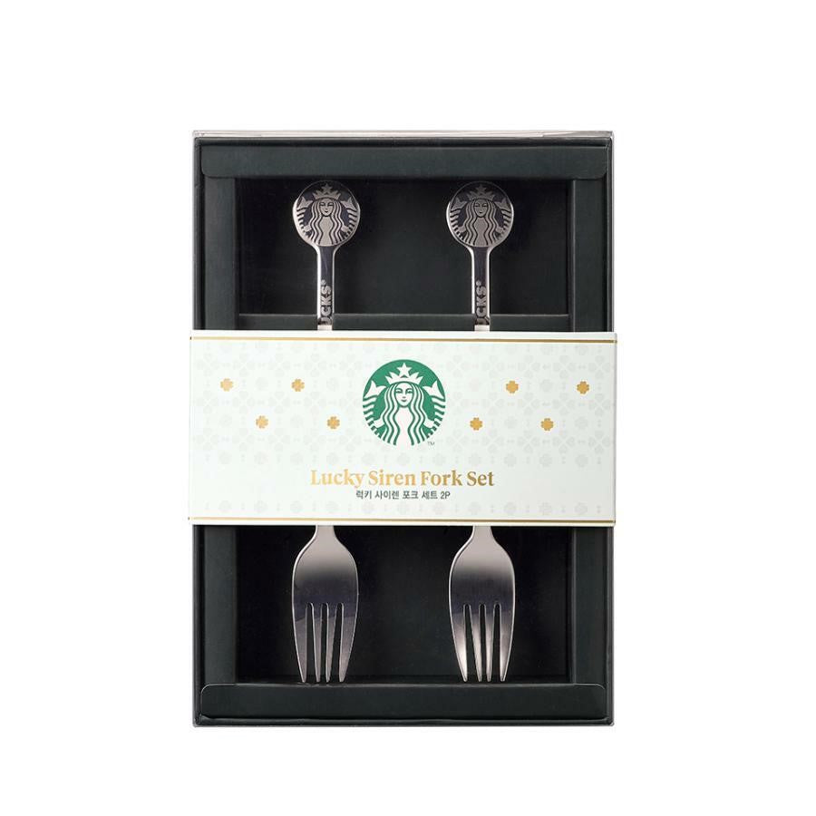 Nĩa Starbucks Lucky Siren Fork Set - Kallos Vietnam