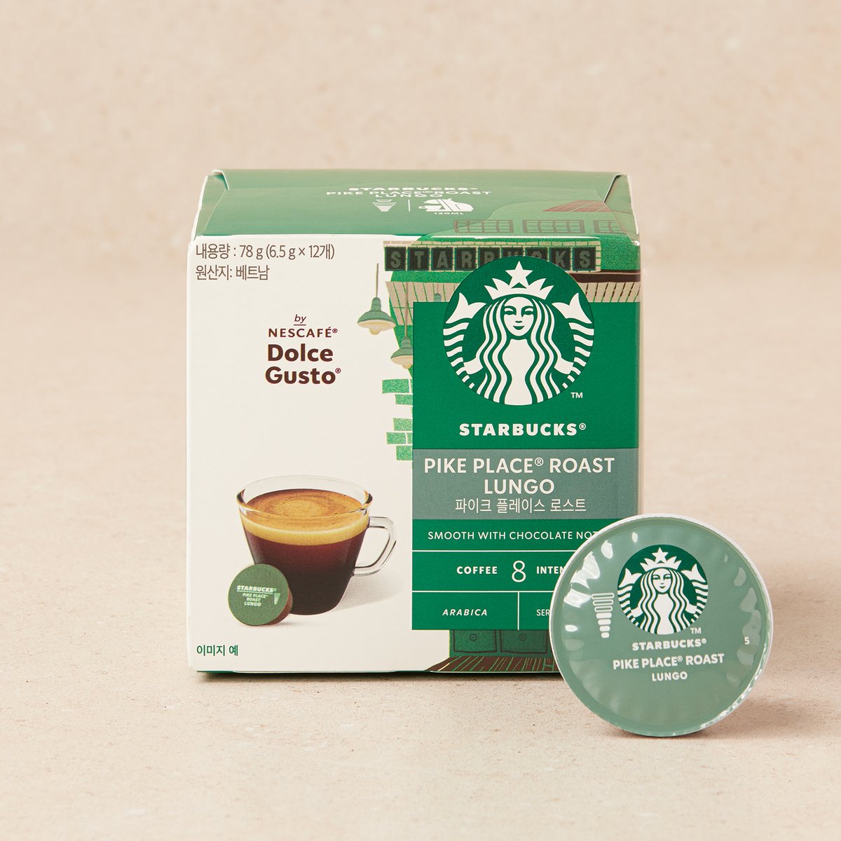 Cà Phê Starbucks Lungo Pike Place Roast Dolce Gusto - Kallos Vietnam