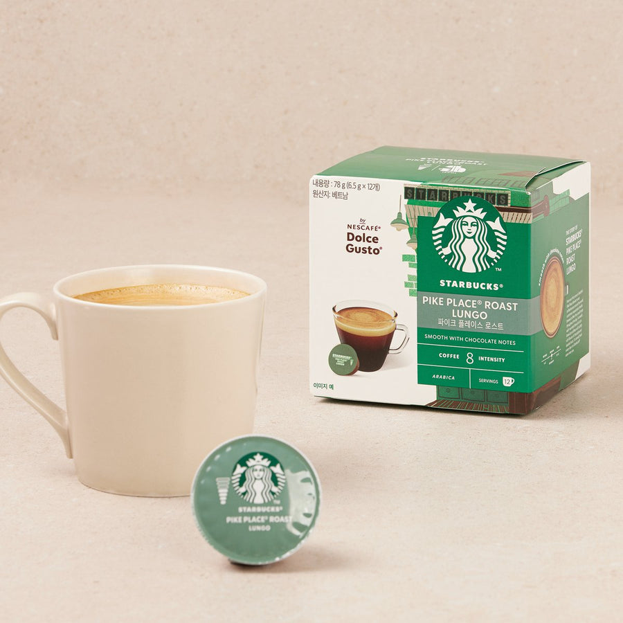 Cà Phê Starbucks Lungo Pike Place Roast Dolce Gusto