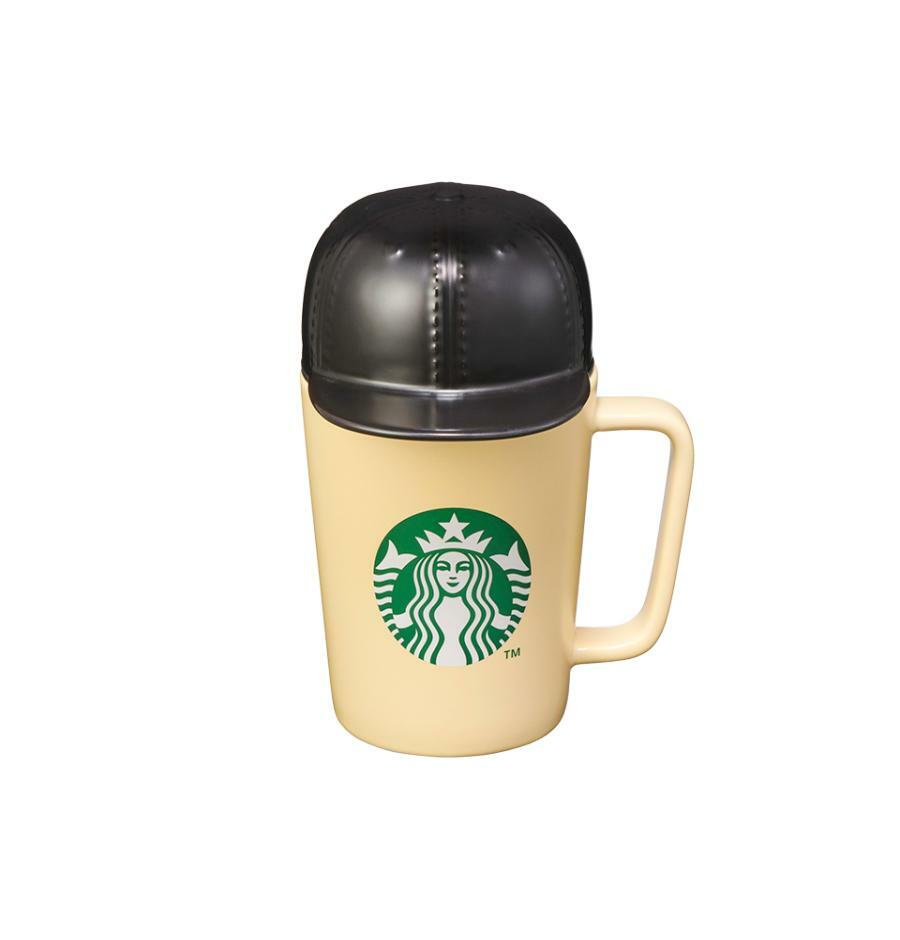 Ly Starbucks New Era Beige Cap Mug