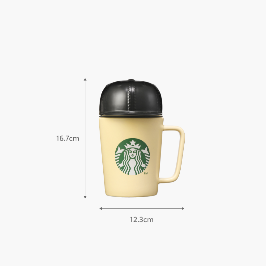 Ly Starbucks New Era Beige Cap Mug - Kallos Vietnam