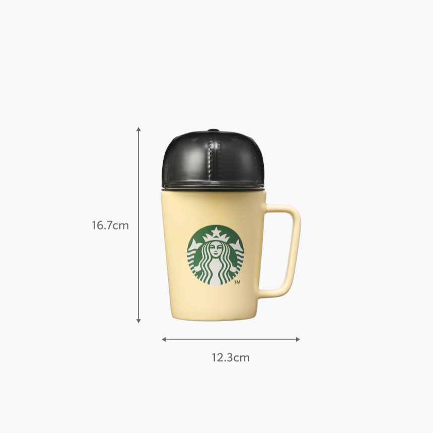 Ly Starbucks New Era Beige Cap Mug