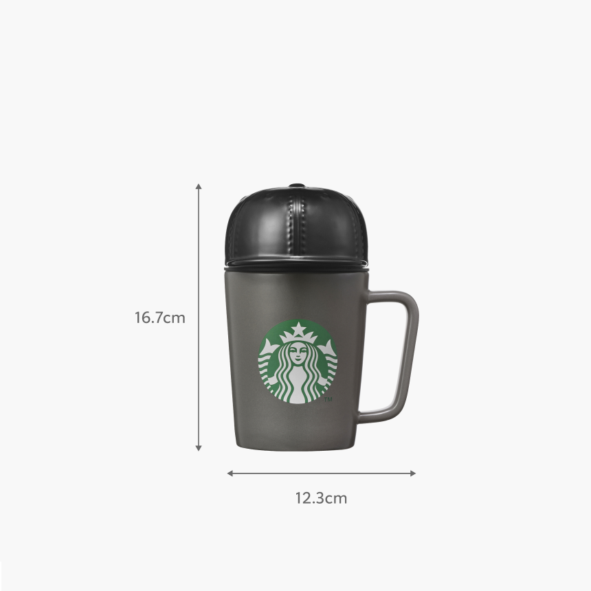 Ly Starbucks New Era Gray Cap Mug