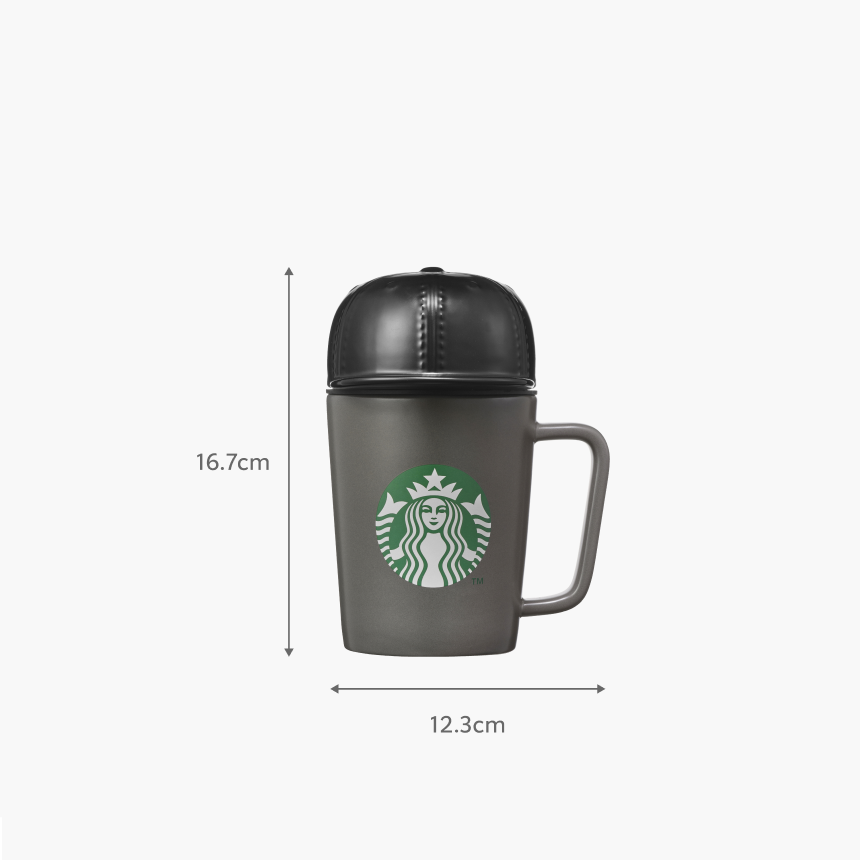 Ly Starbucks New Era Gray Cap Mug - Kallos Vietnam