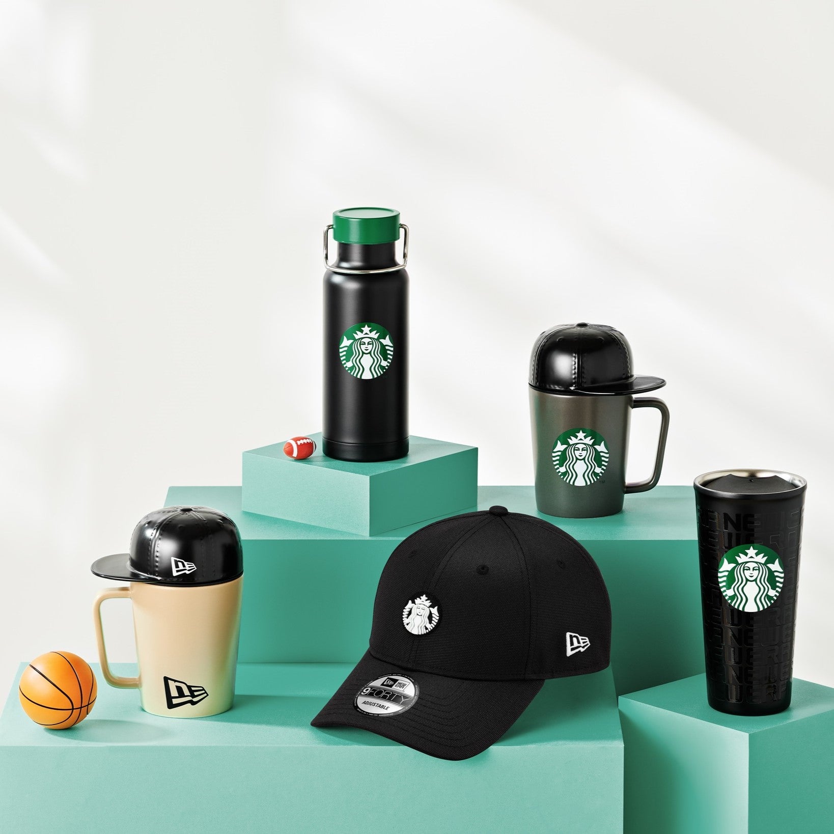 Ly Starbucks New Era Beige Cap Mug - Kallos Vietnam