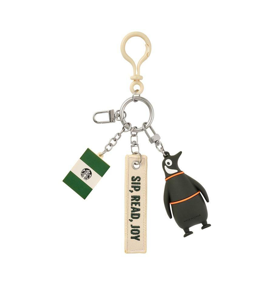 Móc Khoá Starbucks PenguinBooks Keychain