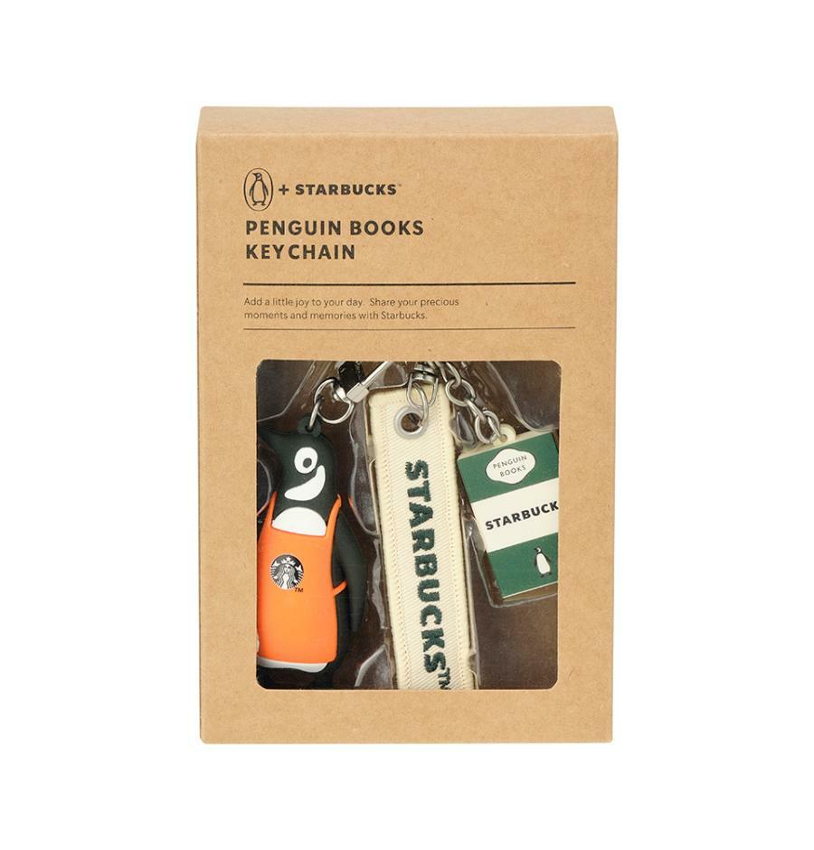 Móc Khoá Starbucks PenguinBooks Keychain