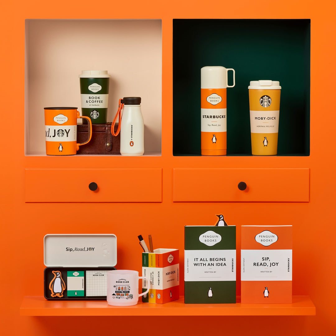 Hộp Starbucks PenguinBooks Tin Case