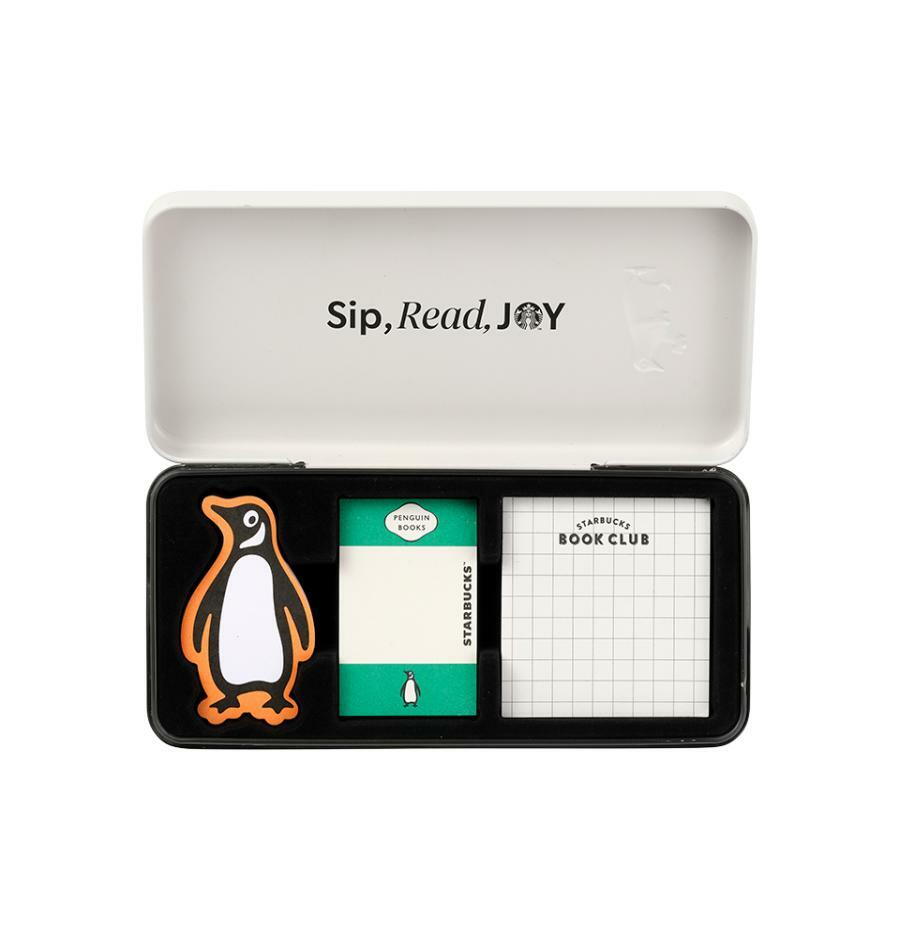 Hộp Starbucks PenguinBooks Tin Case