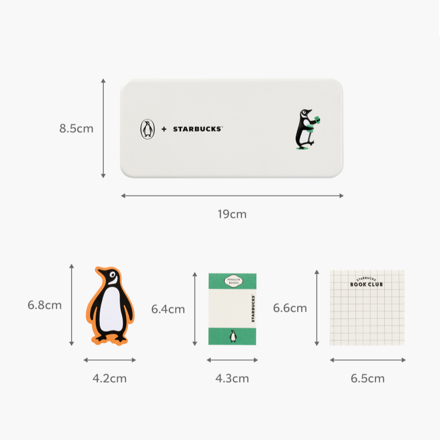 Hộp Starbucks PenguinBooks Tin Case - Kallos Vietnam