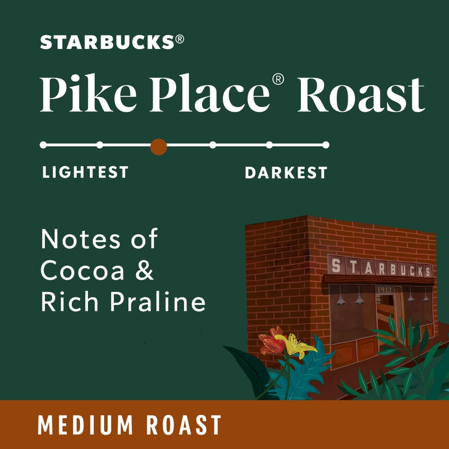 Cà Phê Starbucks Pike Place Roast Ground Coffee - Kallos Vietnam