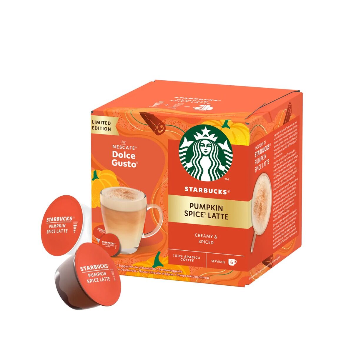 Cà Phê Starbucks Pumpkin Spice Latte Dolce Gusto - Kallos Vietnam