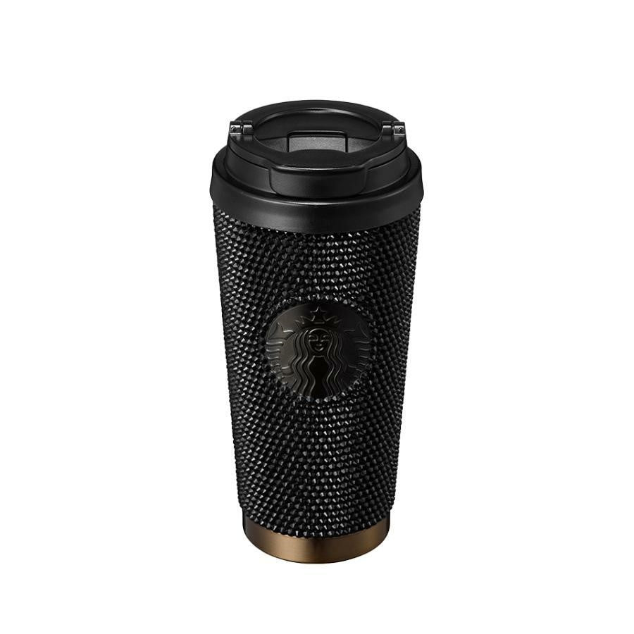 Ly Starbucks SS 25th Anniversary Rhinestone Black Tumbler