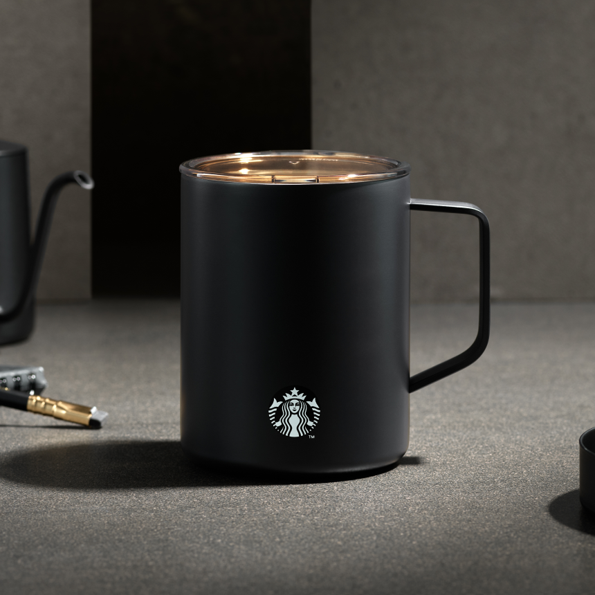 Ly Giữ Nhiệt Starbucks SS Black Matte Debbie Tumbler