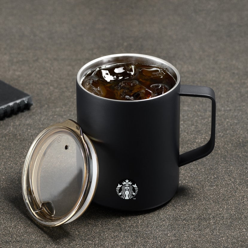 Ly Giữ Nhiệt Starbucks SS Black Matte Debbie Tumbler - Kallos Vietnam