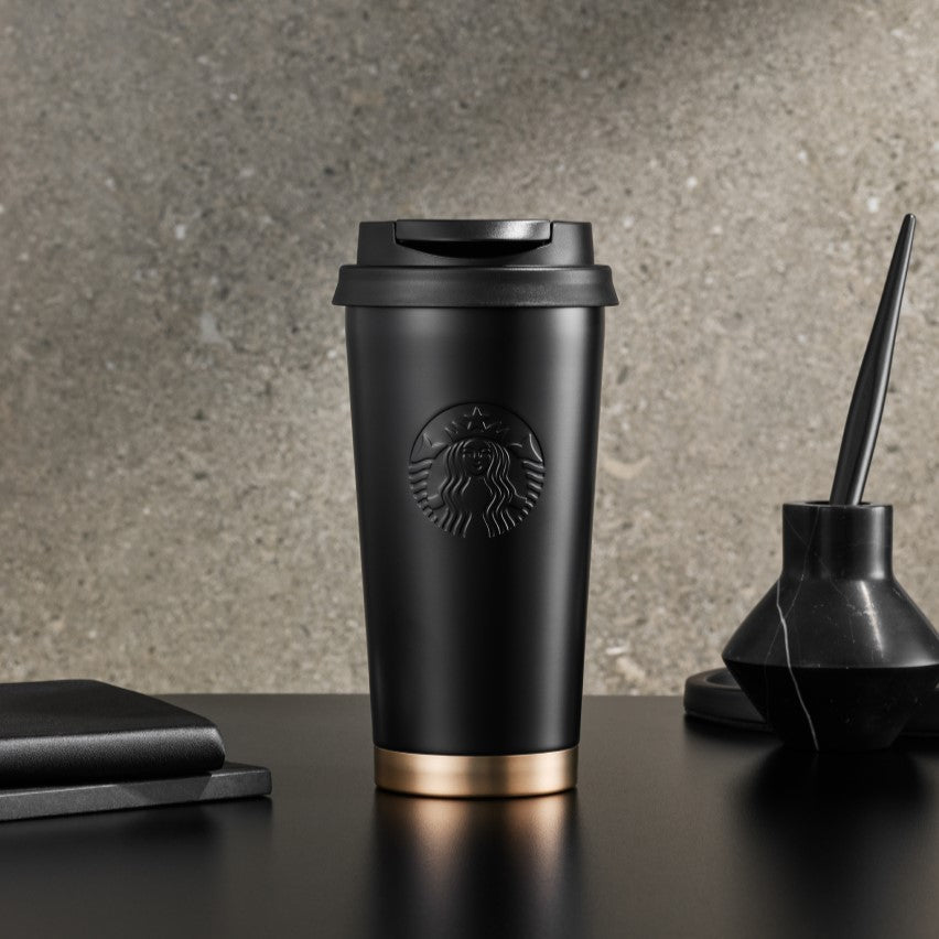 Ly Giữ Nhiệt Starbucks SS Black Matte Elma Tumbler - Kallos Vietnam