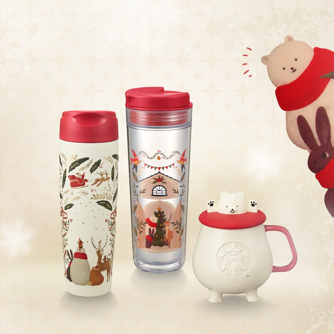 Ly Starbucks SS Holiday Santa Friends Tumbler - Kallos Vietnam